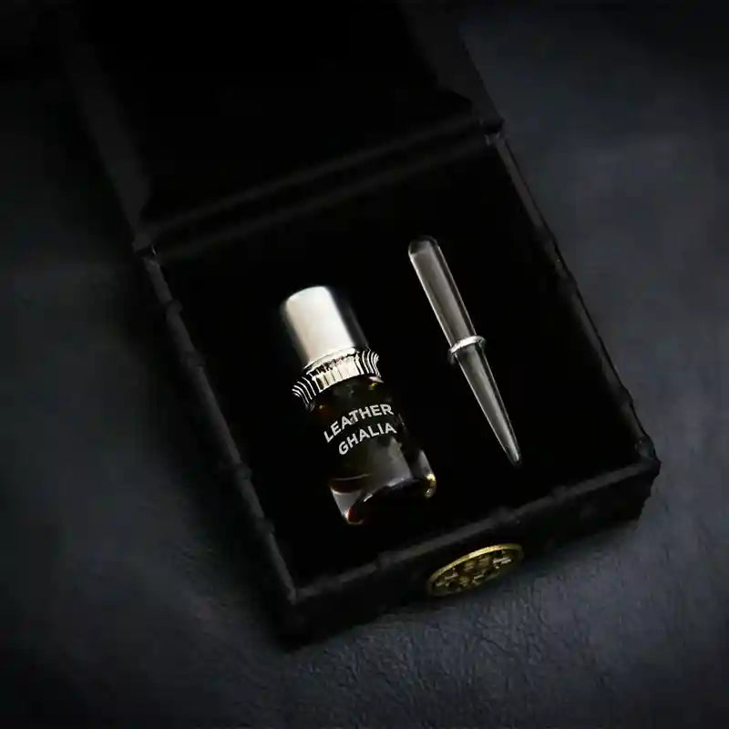 Ensar Oud Leather Ghalia Attar 3GM EO Vial