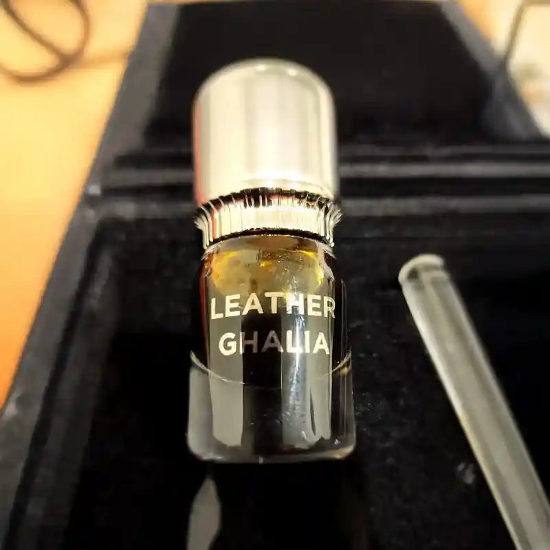 Ensar Oud Leather Ghalia Attar 3GM EO Vial
