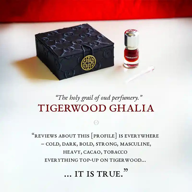Ensar Oud Tigerwood Ghalia Attar 3GM EO Vial
