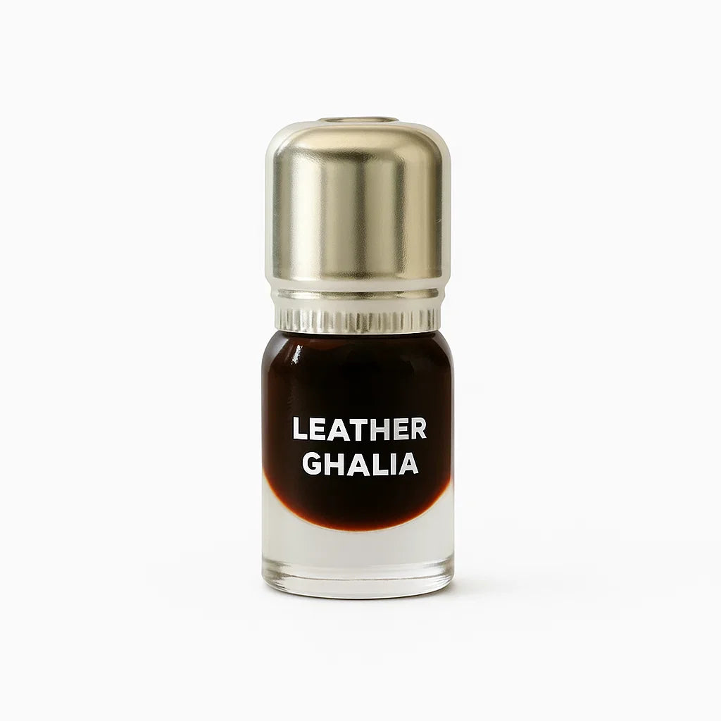 Ensar Oud Leather Ghalia Attar 3GM EO Vial
